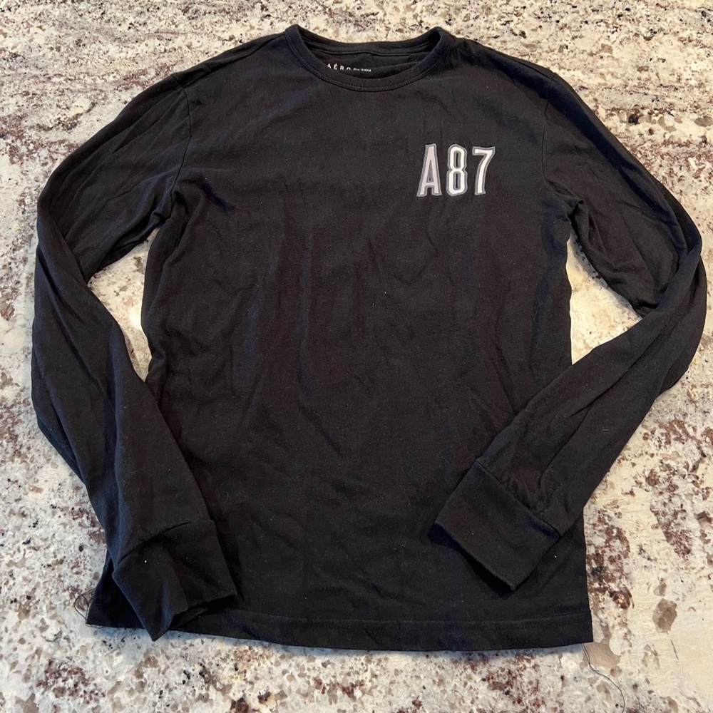 Black Long Sleeve Top